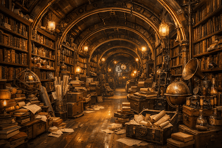 The Library Between Worlds